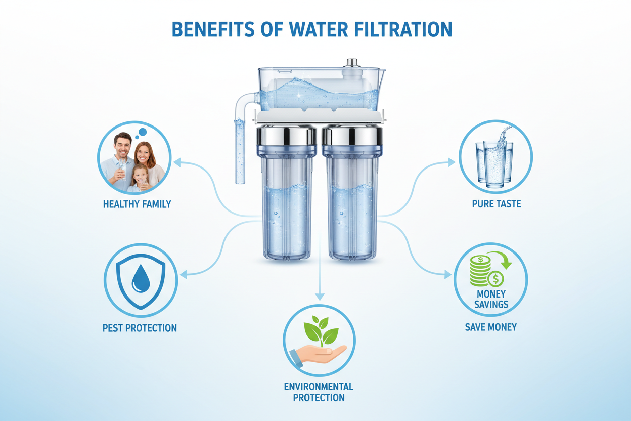 Top 5 Benefits of Installing a Water Quality Control Filter