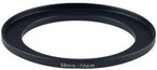 YAMAFOO 58mm to 72mm Step-Up Ring/Step Down Rings Filter Adapter for All Brands UV ND CPL Metal Ring Step-Up Rings Adapter Filter,Black (58-72)