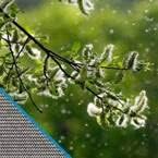 Pollen Guard Screening for Air Filtration – Pollen Window Screen Mesh Roll 36-in x 7-ft – Pollen and Dust Filtration, Anti-Allergy Window Screen Replacement