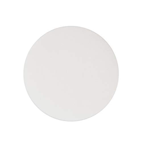 StonyLab Quantitative Filter Paper Circles, 150mm Diameter Cellulose Filter Paper with 20 Micron Particle Retention Medium Filtration Speed, Pack of 100 (150mm Diameter)