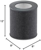 Molekule Air Mini & Air Mini+ PECO Filter - Nanocatalytic Filter for Healthy Air Quality - Eliminates Allergens & Viruses at a Molecular Level - Light-Activated - Home & Office Use