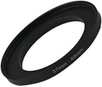 YAMAFOO 37mm to 49mm Step-Up Ring/Step Down Rings Filter Adapter for All Brands UV ND CPL Metal Ring Step-Up Rings Adapter Filter,Black (37-49)