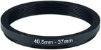 YAMAFOO 40.5mm to 37mm Step-Up Ring/Step Down Rings Filter Adapter for All Brands UV ND CPL Metal Ring Step-Up Rings Adapter Filter,Black(40.5-37)