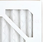 AIRx ALLERGY 20x20x1 MERV 11 Pleated Air Filter - Made in the USA - Box of 6, White