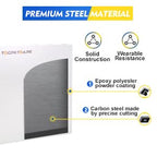 Outdoor Electrical Box, Steel Junction Box 16X16X8'', NEMA 4X Electrical Enclosure Box IP66 Waterproof & Dustproof, Universal Electrical Project Box with Lock & Mounting Plate