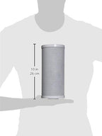 iSpring FC15B High Capacity Activated CTO Carbon Block Filter for Under Sink and Whole House Water Filtration System, 5-Micron 10"x4.5"