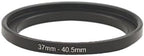 YAMAFOO 37mm to 40.5mm Step-Up Ring/Step Down Rings Filter Adapter for All Brands UV ND CPL Metal Ring Step-Up Rings Adapter Filter,Black (37-40.5)