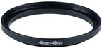 YAMAFOO 46mm to 49mm Step-Up Ring/Step Down Rings Filter Adapter for All Brands UV ND CPL Metal Ring Step-Up Rings Adapter Filter,Black (46-49)