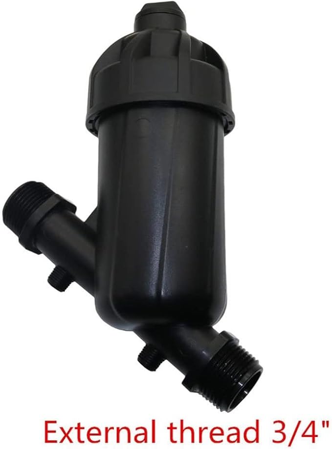 Durable Multi-Size Y Strainer - 3/4 to 1 Inch Inline Mesh Filter for Water Treatment in Farm Equipment and Garden Hoses(3/4")