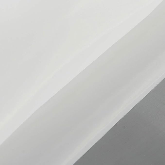 Silk Screen Printing Mesh, 100/110/120/140/160/180/200/250/300Mesh, White Yellow for Screen Printing Machine Equipment Accessories, Filter Painting, Polyester Fabric (120M/48T White)