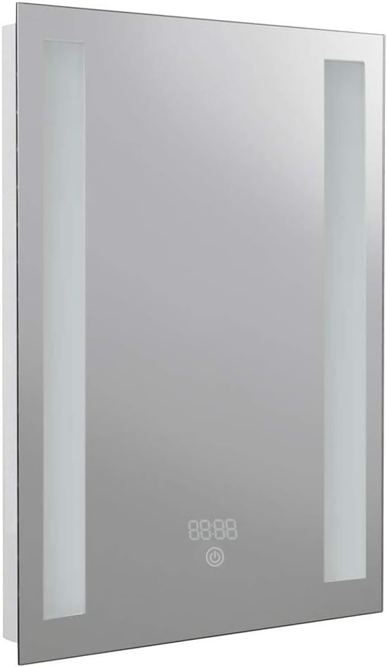 LED Bathroom Mirror with Demister Pad and Touch Switch (50x70)