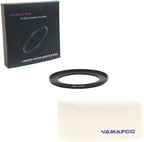 YAMAFOO 52mm to 67mm Step-Up Ring/Step Down Rings Filter Adapter for All Brands UV ND CPL Metal Ring Step-Up Rings Adapter Filter,Black (52-67)