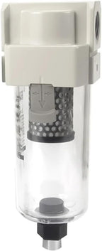 Vacuum Water Droplet Separator Pipeline Filter AMJ AMJ3000-03B AMJ4000-04B-C 1Pcs(AMJ3000-03B-C)