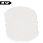 stonylab Quantitative Filter Paper, 100 Pack Slow Flow Rate Cellulose Filter Paper Circles with 10 Micron Particle Retention, 74 mm Diameter