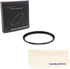 YAMAFOO 77mm to 82mm Step-Up Ring/Step Down Rings Filter Adapter for All Brands UV ND CPL Metal Ring Step-Up Rings Adapter Filter,Black (77-82)