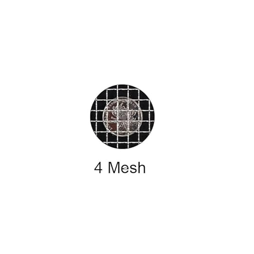 1pc Mesh Filtration Wire Screen, 4 Mesh Size 7.5-100cm Weave Wire Mesh Sheet, for Industrial Filters Sheet Filtration Screen(12 * 24 inch)