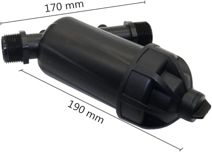 Durable Multi-Size Y Strainer 3/4 to 1 - Inline Mesh Filter for Farm Equipment & Garden Hose Water Treatment(3/4")