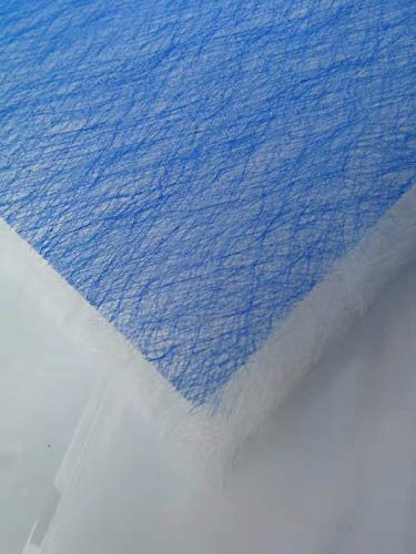 Fiberglass Paint Arrestor Pad, 20"x 20"x2.5"(50 pcs), Paint Spray Booth Floor Filter(18 Gram)