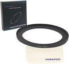 YAMAFOO 72mm to 86mm Step-Up Ring/Step Down Rings Filter Adapter for All Brands UV ND CPL Metal Ring Step-Up Rings Adapter Filter,Black (72-86)