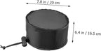 2-Pack Grow Tent Vent Covers Drawstring and Fixed Buckle 20x16.5cm Oxford Cloth Dust Protection for Plant Grow Tents