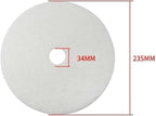 10 Pcs Universal Cloth Dryer Exhaust Filter Portable Dryer Replacement Lint Filter Air Intake Paper Filters for Chef Dryer,Replacement Parts Dryer Parts and Accessories (227 x 33 mm)