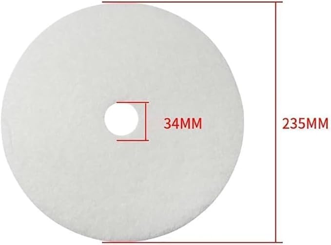 10 Pcs Universal Cloth Dryer Exhaust Filter Portable Replacement Lint Filter Air Intake Paper Filters for Chef Dryer, Dryer Replacement Parts Accessories (White,227 x 33 mm)