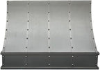 CT Copper Tailor Sloped Copper Vent Hood Wall Mount,36'' W,42''H, 610 CFM Exhaust Fan,Stainless Steel Vent,LED Light,Dishwasher-Safe Baffle Filters,VH8TR1