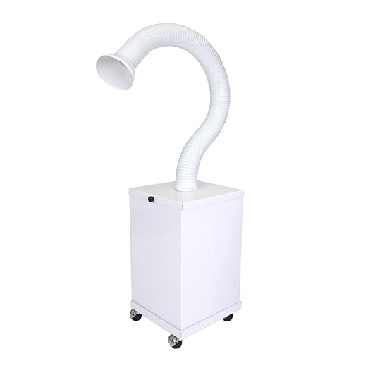 Extraoral Suction Air Filter ULPA, Fume Extractor, and Source Capture with ULPA Air Filtering System for Dental Chairs, Dental Clinics, and Dental Laboratories by Extract-All