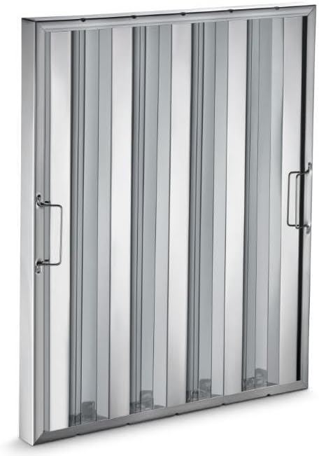 Kratos Commercial Hood Filter 25"(H) x 20"(W) x 2"(T), Stainless Steel (32L-131)