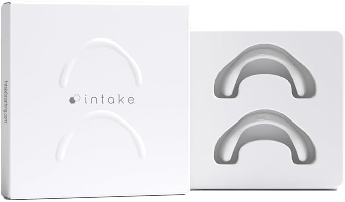 Intake Breathing Extra Intake Bands (Pack of 2), Medium-Large (M2), Matte White. (Tabs NOT Included)