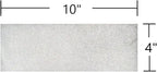 NORTHWEST ENTERPRISES Vent Filters, 48 Floor Vent Register Filters - 4"x10", 90 Day Filtration