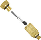 Joywayus 10/24 UNC Thread Brass Misting Nozzles Atomizing High Pressure Misting Sprayer Water Hose Nozzle for Greenhouse, Landscaping, Outdoor Cooling Mister System (Pack of 20)