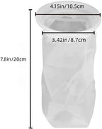 IBC Nylon Lid Filter 2 Pack IBC Lid Nylon Filter Screen Rain Water Filter, for Venting Ton Barrel Plastic Cover Tote Tank Lid Breath Cover