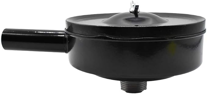 Interstate Pneumatics SA13 - Compressor Air Intake Filter Metal Body 5" Dia - 3/4" MPT w/Paper Cartridge