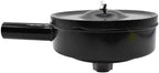 Interstate Pneumatics SA13 - Compressor Air Intake Filter Metal Body 5" Dia - 3/4" MPT w/Paper Cartridge