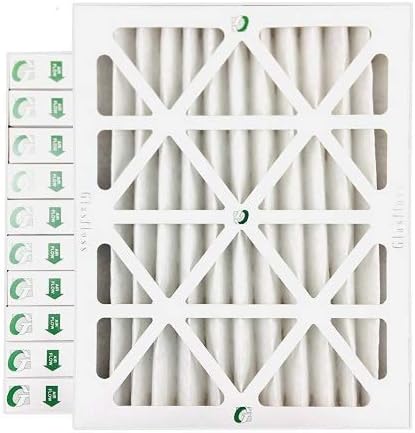 Glasfloss ZL 18x20x2 MERV 13 (FPR 10) 2" Inch Air Filters for AC and Furnace. Case of 12. Actual Size: 17-1/2 x 19-1/2 x 1-3/4