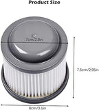 KEEPOW PVF110 Replacement Vacuum Filter for Black and Decker Handheld Pivot Vacuum BDH2000PL BDH2020FLFH PHV1410 PHV1810 PHV1210 BDH2020FL, Washable Hand Vac Filters, 4 Pack