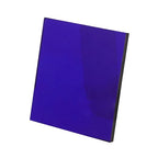 Zerodeko Cobalt Glass Sheet Experiment Device Chemistry Filter Glass Plate School Lab Tool