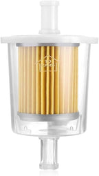 FUEL FILTERS INDUSTRIAL HIGH PERFORMANCE UNIVERSAL INLINE GAS FUEL LINE 3/8" 2 Pack