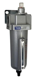 3/4" NPT Industrial Coalescing 0.01u Micron Filter Removes 99.98% of Oil, Moisture Vapor, Aerosols from Compressed Air Lines, 5oz Bowl, Auto Drain