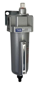3/4" NPT Industrial Coalescing 0.01u Micron Filter Removes 99.98% of Oil, Moisture Vapor, Aerosols from Compressed Air Lines, 5oz Bowl, Auto Drain