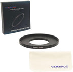 YAMAFOO 30mm to 52mm Step-Up Ring/Step Down Rings Filter Adapter for All Brands UV ND CPL Metal Ring Step-Up Rings Adapter Filter,Black (30-52)