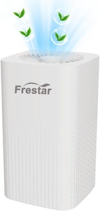 Small Air Purifier and Diffuser 2 in 1 for Office Bedroom Home, Desktop Air Purifier with HEPA Filter for Odor, Dust, Pets, Super Quiet Powered by USB No Adapter (2 in 1 White)