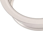 Extended Sink Flange Stainless Steel Deep Garbage Disposal Flange with Rubber Gasket Food Waste Filtering Replacement Part for 3 Bolt Mount Kitchen Sink Drain