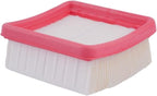 Air Filter for DSH700, DSH900, DSH700X, DSH900X Concrete Cut-Off Saws – Replacement Parts #261990, 4 1/8" x 4 13/16" x 1 7/8", Filtration Media