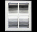 HVAC Premium 10 x 12 Duct Opening Steel Return Air Filter Grille, for 1-inch Filter, Removable Door, Flat Stamped HVAC Vent Cover Grille, Outer Dimensions 12.5 x 14.5
