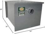 Commercial Carbon Steel Grease Trap Interceptor 70lb - PDI Approved - NSF