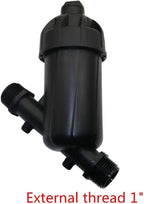 Durable Multi-Size Y Strainer - 3/4 to 1 Inch Inline Mesh Filter for Water Treatment in Farm Equipment and Garden Hoses(1")