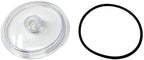 Replacement for Intex 26361EH Leaf Trap Cover Lid for 12 Inch Sand Filter Pumps + O-Ring