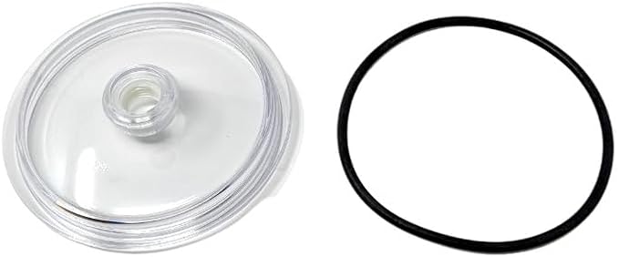 Replacement for Intex 26361EH Leaf Trap Cover Lid for 12 Inch Sand Filter Pumps + O-Ring